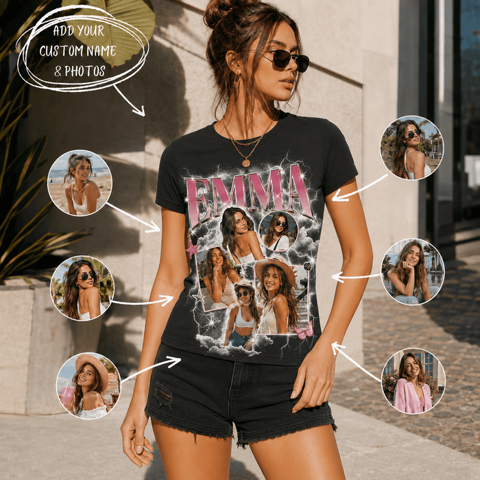 Custom Printed Women's Cotton T-Shirt 200gsm | Ladies Tee