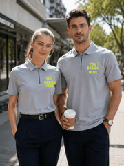 Embroidered Long Sleeve Polo Shirt | Workwear Gift Tee | DIYPRINT - Diyprint