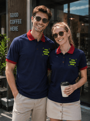 Embroidered Long Sleeve Polo Shirts | Logo Printing AU | DIYPRINT - Diyprint