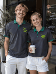 Embroidered Long Sleeve Polo Shirts | Logo Printing AU | DIYPRINT - Diyprint