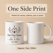 Handmade Personalised Housewarming Mug - Diyprint