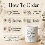 Handmade Personalised Housewarming Mug - Diyprint