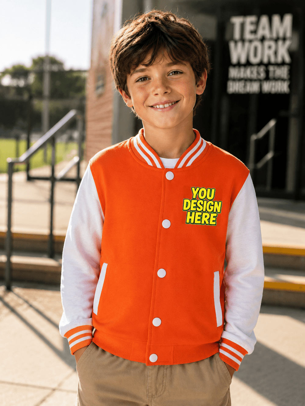 Kids' Long Sleeve Polo Shirt | Custom Logo Teamwear | DIYPRINT - Diyprint