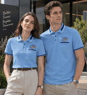 Long Sleeve Custom Polo Shirts | Contrast Collar Teamwear | DIYPRINT - Diyprint