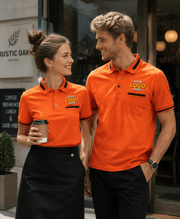 Long Sleeve Custom Polo Shirts | Contrast Collar Teamwear | DIYPRINT - Diyprint