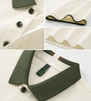 Long Sleeve Custom Polo Shirts | Contrast Collar Teamwear | DIYPRINT - Diyprint