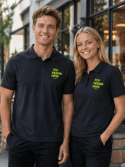 Men's Breathable Ice-Silk Polo Shirt | Custom Logo Workwear | DIYPRINT - Diyprint