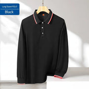 Men's Long Sleeve Polo Shirt | Custom Logo Workwear & Gift Tee - Diyprint