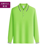 Men's Long Sleeve Polo Shirt | Custom Logo Workwear & Gift Tee - Diyprint