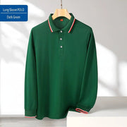 Men's Long Sleeve Polo Shirt | Custom Logo Workwear & Gift Tee - Diyprint