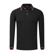Men's Long Sleeve Polo Shirt | Custom Logo Workwear & Gift Tee - Diyprint