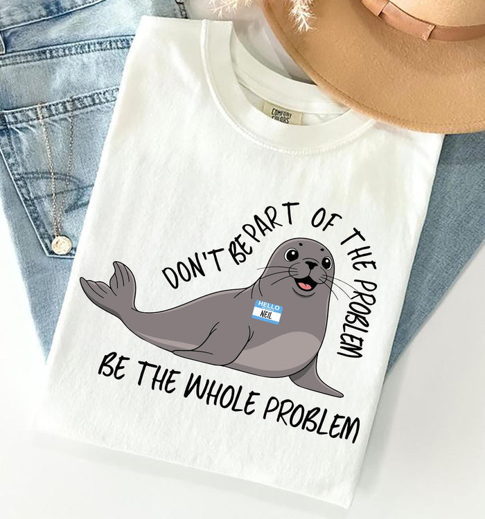 Neil the Seal T-Shirt Australia – Funny Viral Seal Tee