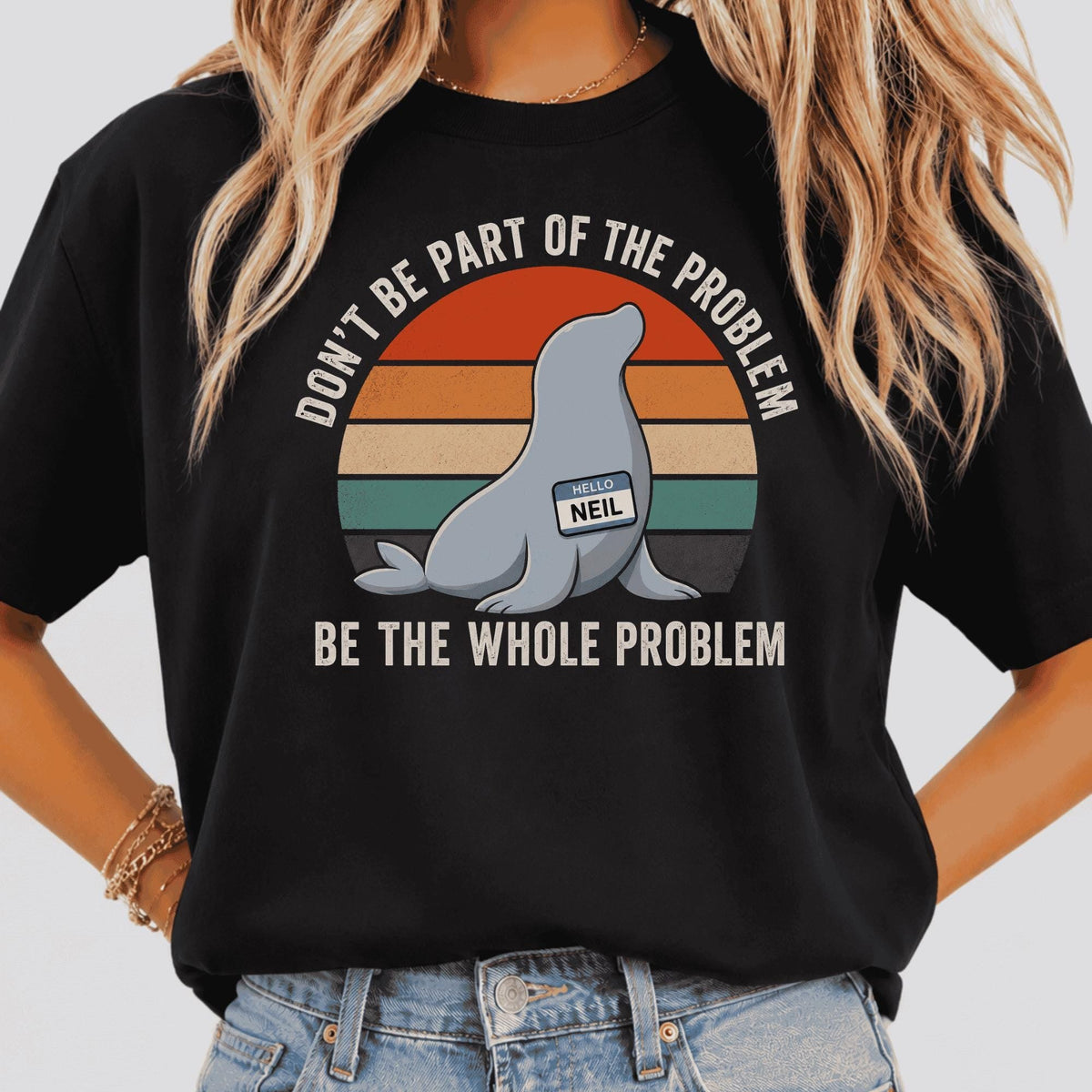 Neil the Seal T-Shirt Australia – Funny Viral Seal Tee - Diyprint