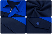 Reflective Trim Work Polo Shirt | Custom Embroidery Uniform | DIYPRINT - Diyprint