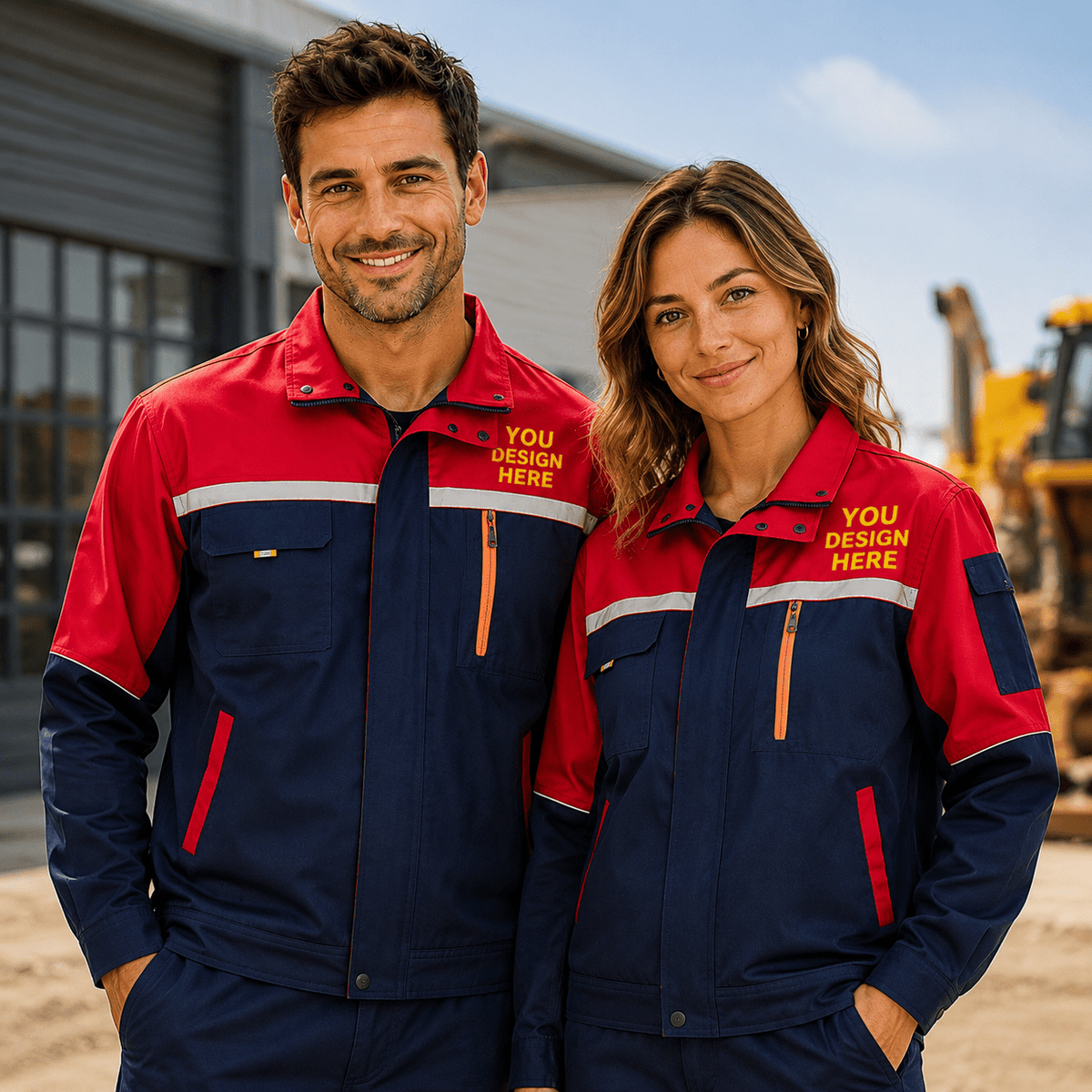 Stain-Resistant Nylon Work Polo | Custom Embroidery Uniform | DIYPRINT - Diyprint