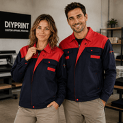Two-Tone Work Jacket / Custom Work Uniform Jacket - Diyprint
