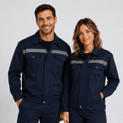 Two-Tone Work Jacket / Custom Work Uniform Jacket - Diyprint