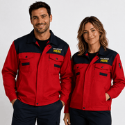 Two-Tone Work Jacket / Custom Work Uniform Jacket - Diyprint