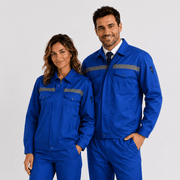 Two-Tone Work Jacket / Custom Work Uniform Jacket - Diyprint